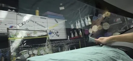 벤츠 CLS 썬팅재시공 / 레이노 크로마R 반사썬팅 / 영종도썬팅 / 유리복원