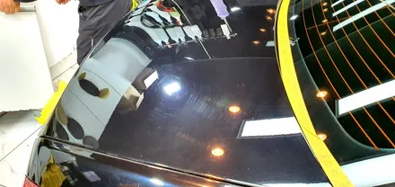 영종도 자동차 썬팅 벤츠s350 시공 !