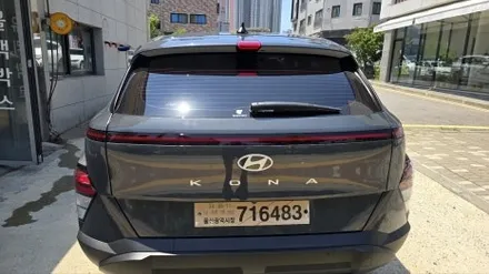 코나 신차 출고 차량 신차검수 무료 진행 / 영종도 썬팅 전문점
