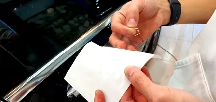 영종도 자동차 썬팅 벤츠s350 시공 !