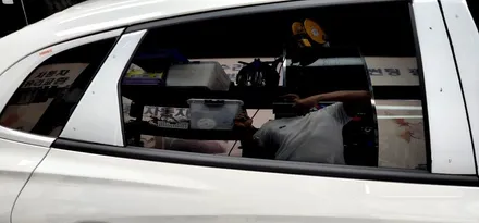 인천 영종도 그랜저ig 썬팅, 블랙박스 시공사례 !