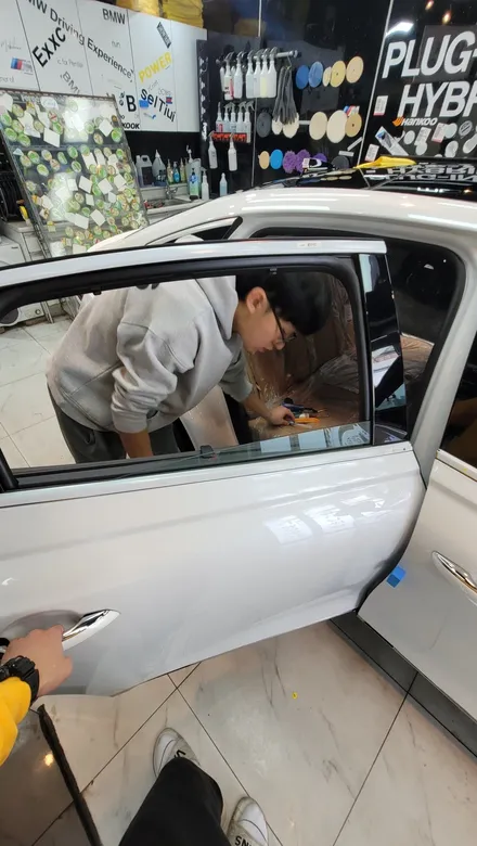 영종도 레이노 썬팅 전문점 모빌리언 / 제네시스 G80 신차패키지! / 영종도 신차 검수