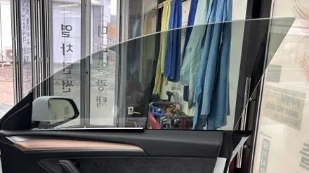 영종도 썬팅 / 테슬라 모델Y 신차 틴팅 / 레이노S9 전체시공