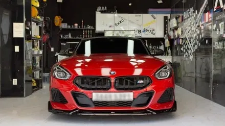 영종도 썬팅 / BMW Z4 전체썬팅 재시공 / 레이노 전문점