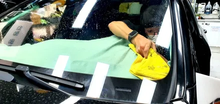 영종도 자동차 썬팅 벤츠s350 시공 !