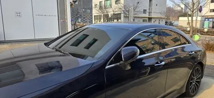 벤츠 CLS 썬팅재시공 / 레이노 크로마R 반사썬팅 / 영종도썬팅 / 유리복원