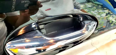 영종도 자동차 썬팅 벤츠s350 시공 !