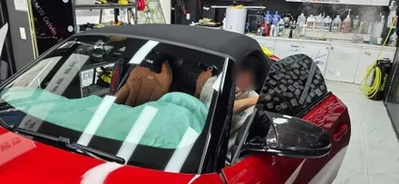 영종도 썬팅 / BMW Z4 전체썬팅 재시공 / 레이노 전문점