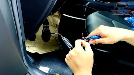 영종도 투싼 NX4 신차작업