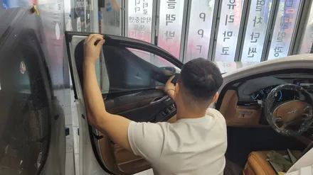 영종도 레이노 썬팅 전문점 모빌리언 / 제네시스 G80 신차패키지! / 영종도 신차 검수