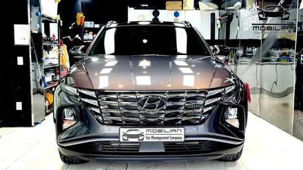 영종도 투싼 NX4 신차작업