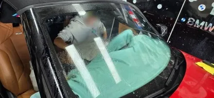 영종도 썬팅 / BMW Z4 전체썬팅 재시공 / 레이노 전문점