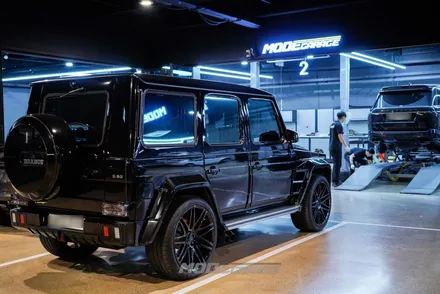 벤츠 G63 AMG W463 지바겐 / 컨디션체크 에어컨필터교환 후미등 수리 및 교환 디테일링  / 모드개러지 성남 분당점 / 성남 분당, 서현, 판교,
