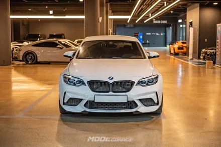 BMW M2 컴페티션 엔진오일 교환 & 페로도 브레이크 패드 교환 / 분당 모드개러지 / 성남 분당, 서현, 판교,