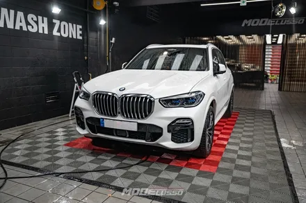 BMW X5 M30d 정밀 광택 & 유리막코팅 / 분당 모드개러지 / 성남 분당, 서현, 판교,
