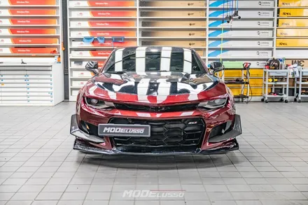 쉐보레 카마로 ZL1 썬팅 재시공 & 디테일링 세차 / 분당 모드개러지 / 성남 분당, 서현, 판교,