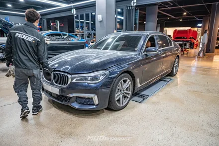 BMW 740Li 냉각수보조탱크 & 호스 교체 / 분당 모드개러지 / 성남 분당, 서현, 판교,