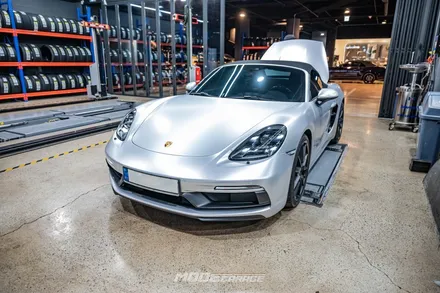 포르쉐 718 박스터 4.0 GTS 엔진오일 & 오일필터 교환 / 분당 모드개러지 / 성남 분당, 서현, 판교,