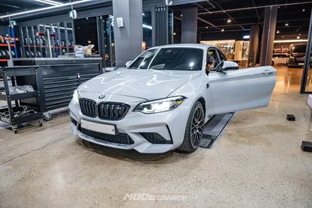BMW M2 BC 레이싱 2WAY 서스펜션 교체 & 휠 타이어 교체 / 분당 모드개러지 / 성남 분당, 서현, 판교,