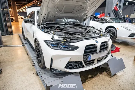 분당 서스펜션 튜닝 / BMW M4 / KW 캠버플레이트 교체 / 모드개러지 / 성남 분당, 서현, 판교,
