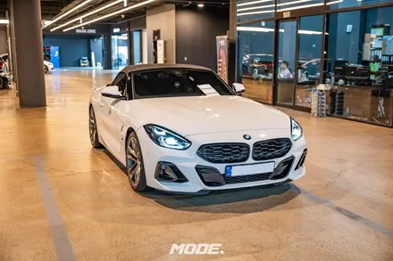 BMW Z4 디퍼런셜 오일 교환 작업기! 휠 얼라인먼트 까지!! 분당 모드개러지 / 성남 분당, 서현, 판교,