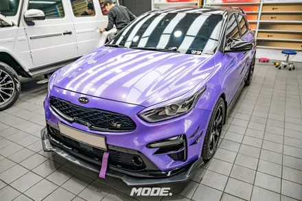 기아 K3 GT 부분 랩핑 작업과정! 분당 모드개러지 / 성남 분당, 서현, 판교,
