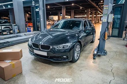 BMW 320d 브레이크 디스크 패드 교체! 분당 모드개러지 / 성남 분당, 서현, 판교,