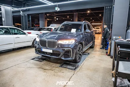BMW X7 미션오일 교환! 디퍼런셜 TC 오일도 빠지면 섭하지 분당 모드개러지 / 광명, 안양, 시흥