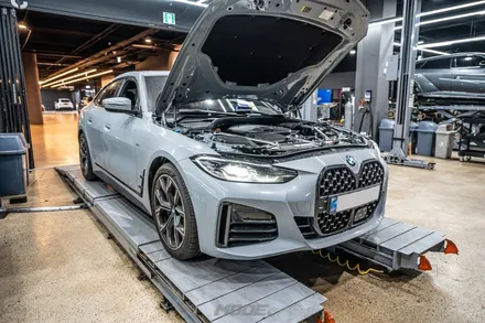 분당 엔진오일 교환 BMW 420d 그란쿠페 메인터넌스 / 성남시 분당구 서현동