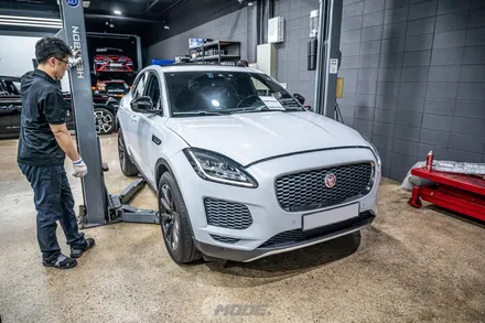 분당 워터펌프 서모스탯 교환 재규어 E-PACE / 성남시 분당구 서현동
