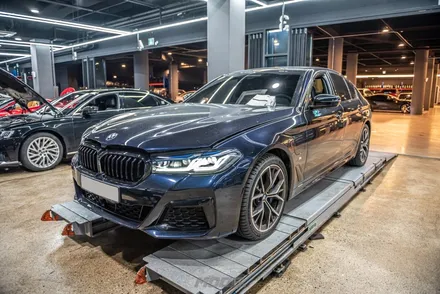 분당 디퍼런셜 오일 교환 BMW 530e / 성남시 분당구 서현동