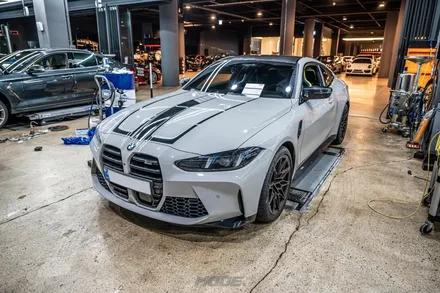 분당 엔진오일 교환 BMW M4 / 성남시 분당구 서현동