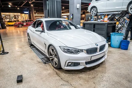 분당 엔진 오일 교환 BMW 428i 컨버터블 / 성남시 분당구 서현동