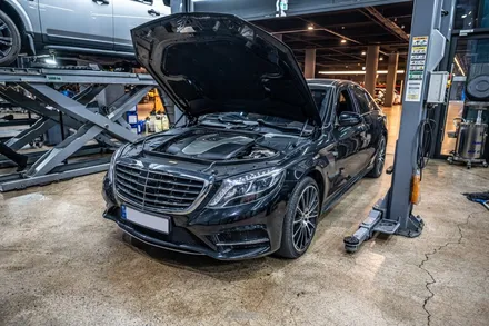 분당 엔진마운트 교환 벤츠 S350d / 성남시 분당구 서현동