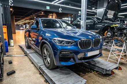 분당 디퍼런셜 오일 교환 BMW X4 / 성남시 분당구 서현동