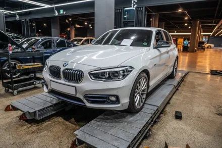 분당 엔진 오일 교환 BMW 118d 주말 메인터넌스 명소 / 성남시 분당구 서현동