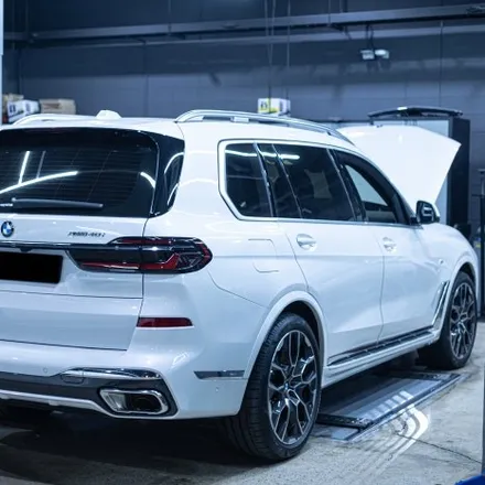 분당 모드 엔진오일 디퍼런셜오일 TC오일 교환 작업 BMW X7 / 성남시 분당구 서현동