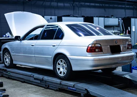 분당 모드개러지 BMW 520i 로우빔 라이트&엔진오일 교환 / 성남시 분당구 서현동
