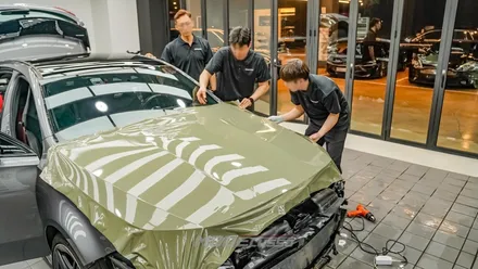 벤츠 A45 AMG / 풀랩핑 / 이노즈텍 / 모드개러지 성남 분당점 / 성남 분당, 서현, 판교,