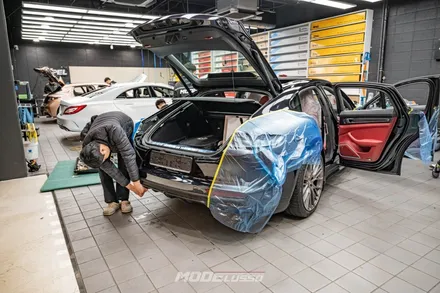 포르쉐 파나메라 4 e-hybrid 신차패키지 X 전체 PPF / 분당 모드개러지 / 성남 분당, 서현, 판교,