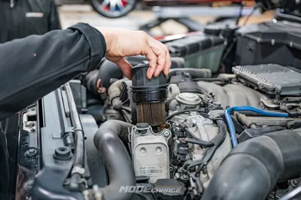 벤츠 지바겐 G500 카브리올레 엔진오일 & 미션오일 교환 / 분당 모드개러지 / 성남 분당, 서현, 판교,