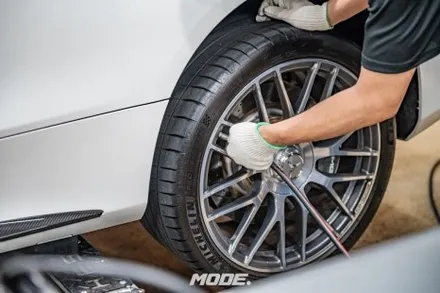 분당 모튤 엔진오일 교환 정비 손세차 벤츠 C63S AMG / 성남 분당, 서현, 판교,