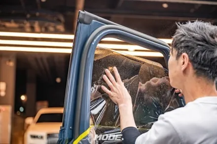 랜드로버 디펜더 신차패키지 작업과정! 기온쿼츠 가죽코팅으로 깔끔한 마무리!! 분당 모드개러지 / 성남 분당, 서현, 판교,