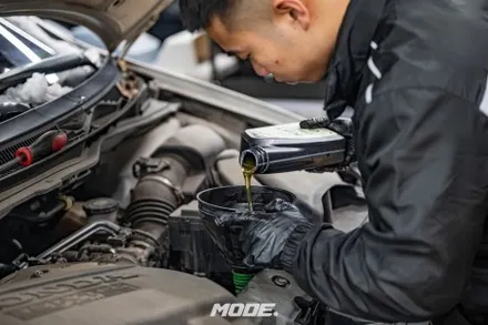 혼다 오딧세이 킥스 엔진오일 교환 주말 정비도 예약하세요! 분당 모드개러지 / 성남 분당, 서현, 판교,