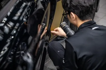 분당 포인트 데칼 작업 포드 머스탱 / 성남시 분당구 서현동
