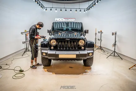 분당 광택 전체 광택 지프 랭글러 / 성남시 분당구 서현동