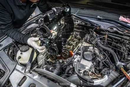 분당 엔진 헤드커버 가스켓 교환 BMW 528i 오일 누유의 시작점 / 성남시 분당구 서현동