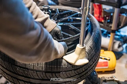 벤츠 지바겐 G63 AMG 만소리 휠 교체 / H&R허브스페이스 장착 / 분당 모드개러지 / 성남 분당, 서현, 판교,