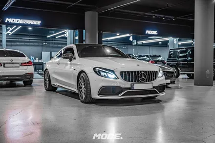 분당 모튤 엔진오일 교환 정비 손세차 벤츠 C63S AMG / 성남 분당, 서현, 판교,