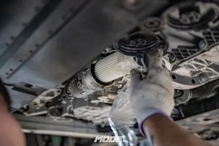 벤츠 AMG A45 엔진오일 교환 작업기! 고성능 차량에는 모튤 엔진오일!! 분당 모드개러지 / 성남 분당, 서현, 판교,